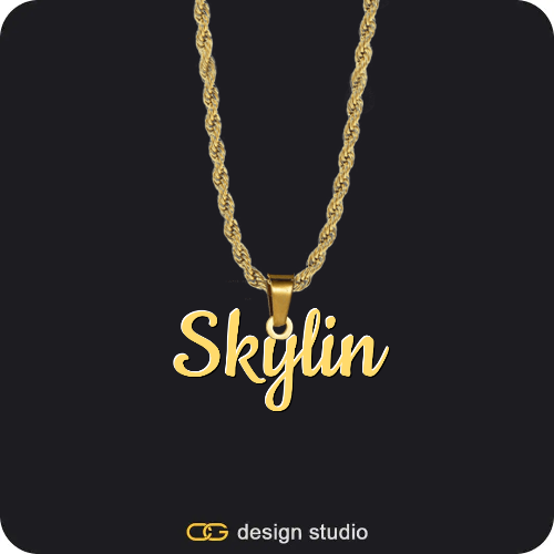 The Essential Name Necklace,Item Personalization