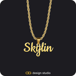 The Essential Name Necklace,Item Personalization
