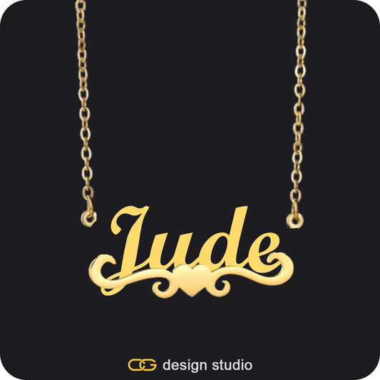 The Essential Name Necklace: Underline