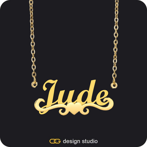 The Essential Name Necklace: Underline