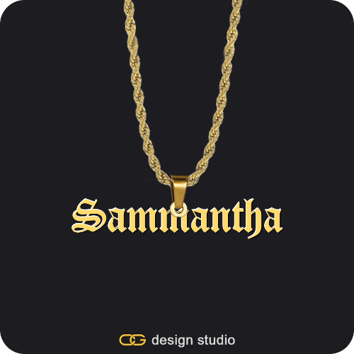 The Essential Name Necklace,Item Personalization