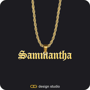 The Essential Name Necklace,Item Personalization