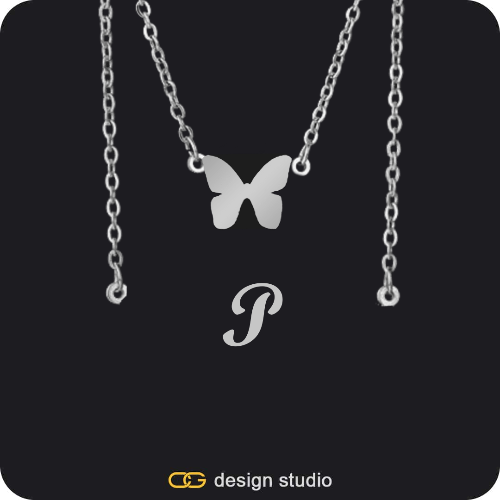 The Spotlight Double Plated Name Necklace,The Essential Name Necklace: Double Layer