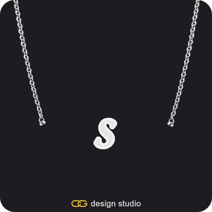 The Spotlight Double Plated Name Necklace,The Essential Name Necklace: Double Layer