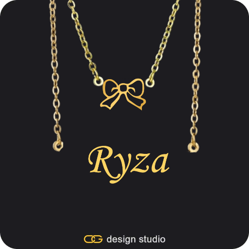 The Essential Name Necklace: Double Layer