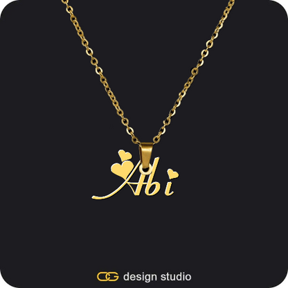 The Charm Name Ring,The Essential Name Necklace