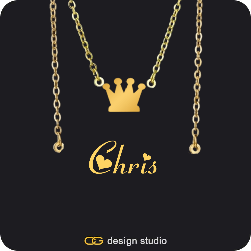 The Essential Name Necklace: Double Layer