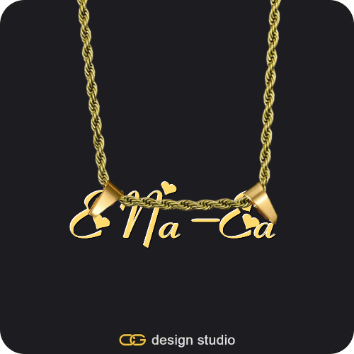 The Essential Name Necklace,Item Personalization,The Essential Name Necklace