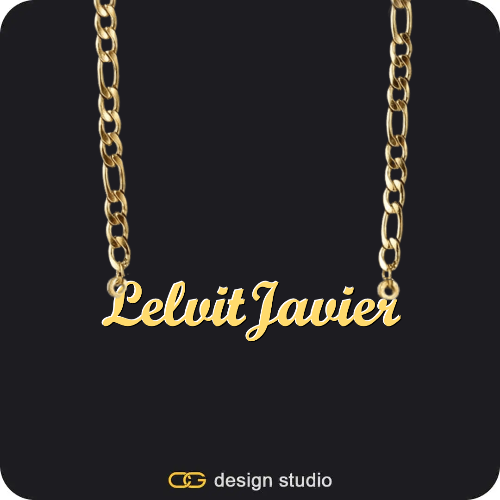 The Essential Name Necklace,Item Personalization,Hexagon initial necklace - O