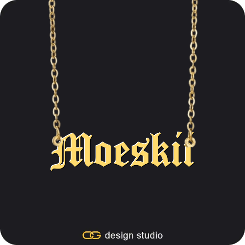 The Essential Name Necklace: Double Layer,The Essential Name Necklace