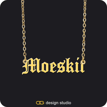 The Essential Name Necklace: Double Layer,The Essential Name Necklace