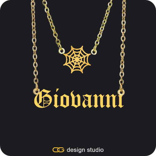 The Essential Name Necklace: Double Layer,The Essential Name Necklace: Double Layer