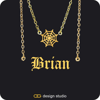 The Essential Name Necklace: Double Layer,The Essential Name Necklace: Double Layer