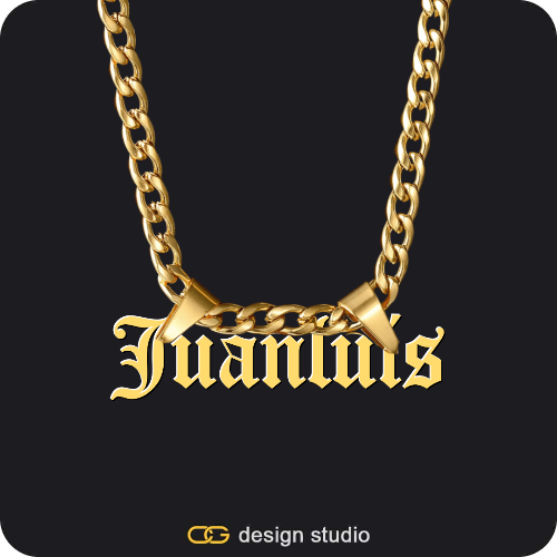 The Essential Name Necklace: Mens,Item Personalization