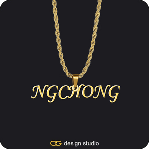 The Essential Name Necklace,Item Personalization