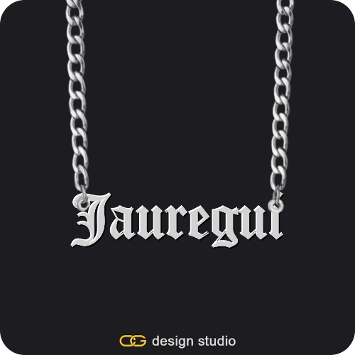 The Essential Name Necklace,Item Personalization