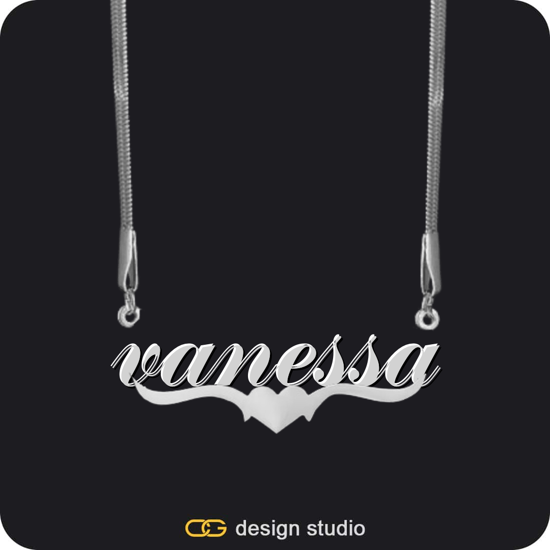 The Essential Name Necklace: Underline,Item Personalization