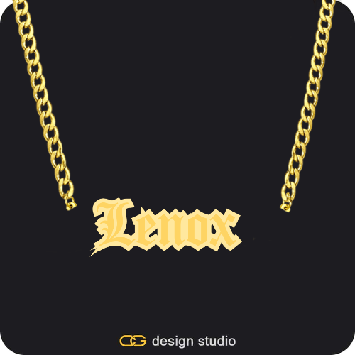 Custom Photo Pendant - Gold / Circle (3 cm) / Rope,The Spotlight Double Plated Name Necklace,Custom Photo Pendant - Silver / Heart / Cuban (5mm),Custom Photo Pendant - Gold / Wings / Cuban (10mm)