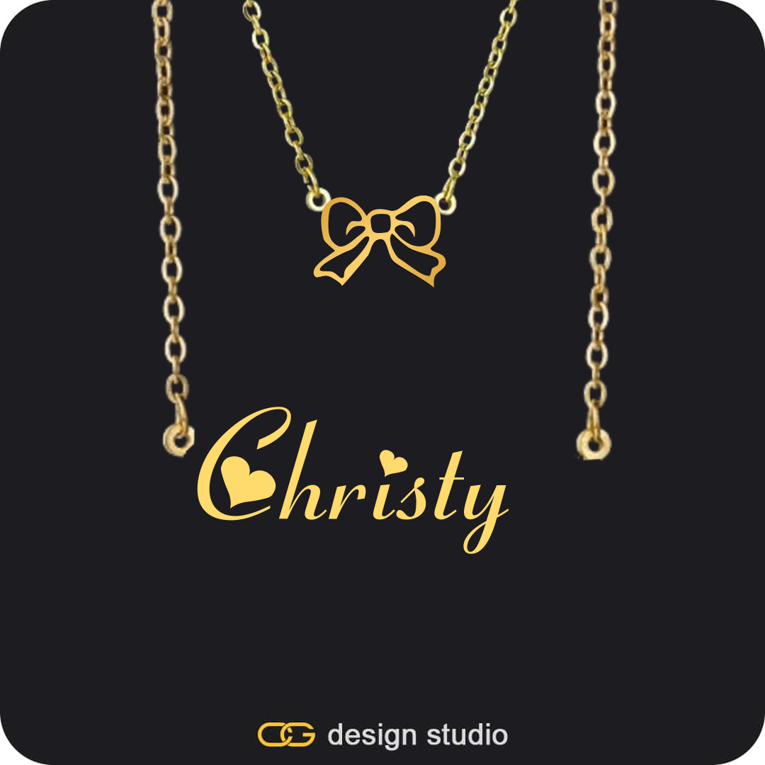 The Essential Name Necklace: Double Layer,Item Personalization,The Essential Name Necklace: Charm,Item Personalization