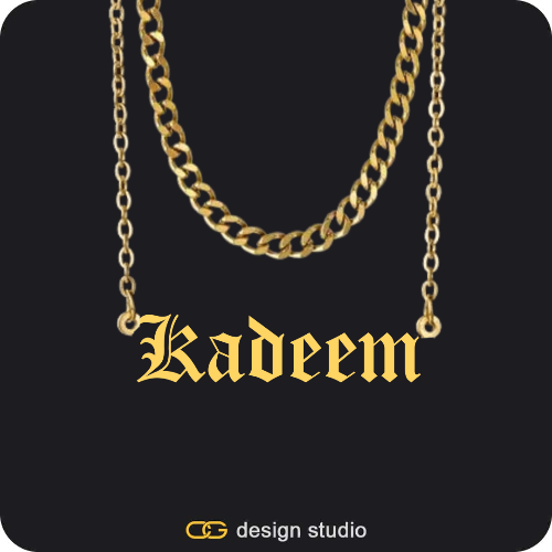 The Essential Name Necklace: Double Layer,Item Personalization,The Essential Name Necklace: Charm,Item Personalization