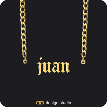 The Essential Name Necklace: Double Loop,The Essential Name Necklace,Item Personalization
