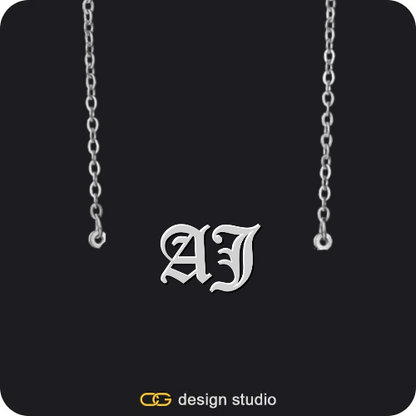 The Essential Hoop Name Earrings: Sparkling,The Essential Name Necklace