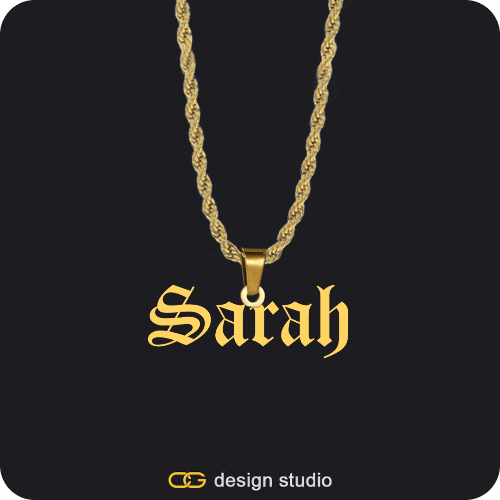 The Essential Name Necklace: Looped,Item Personalization