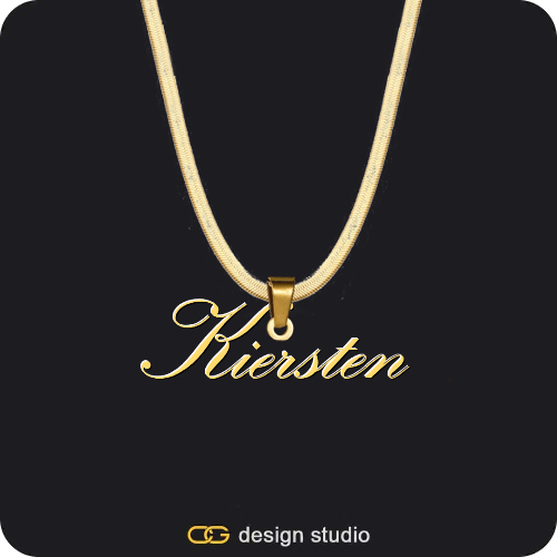 The Essential Name Necklace,Item Personalization