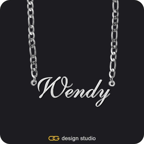 The Essential Name Necklace,Item Personalization