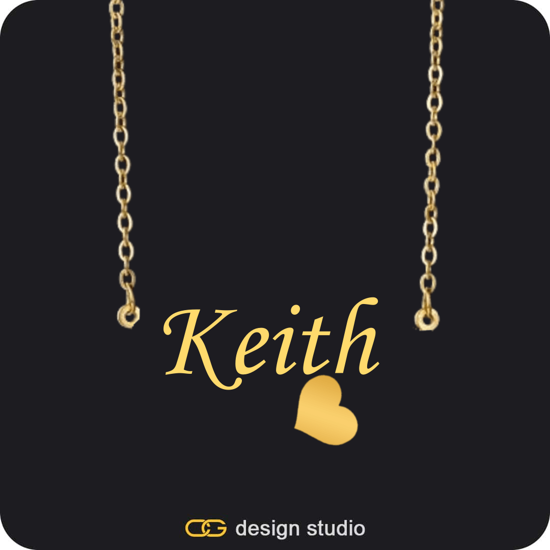 The Essential Name Necklace: Charm