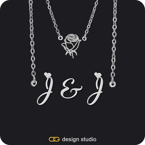 The Essential Name Necklace: Charm,Item Personalization