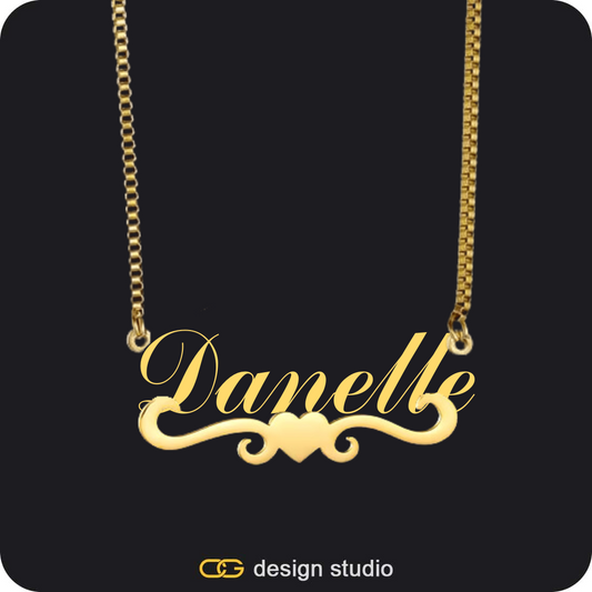 The Essential Name Necklace: Underline,Item Personalization