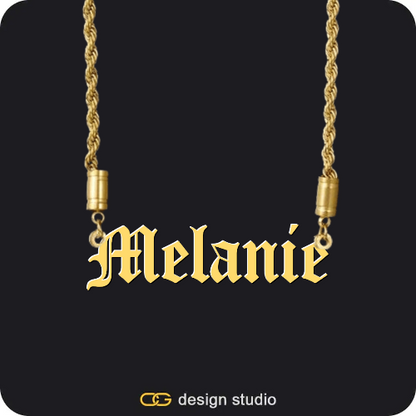 The Essential Name Necklace,Item Personalization,The Essential Name Bracelet