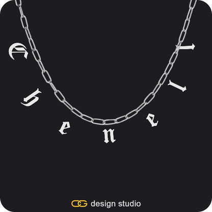 The Falling Name Necklace,The Falling Name Necklace