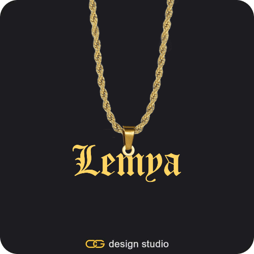 The Essential Name Necklace: Looped,Item Personalization