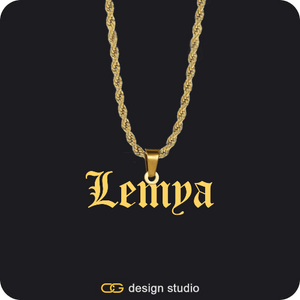 The Essential Name Necklace: Looped,Item Personalization