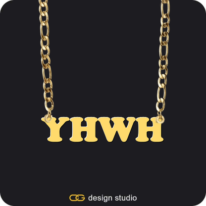 The Cascade Multiple Name Necklace,The Essential Name Necklace: Mens