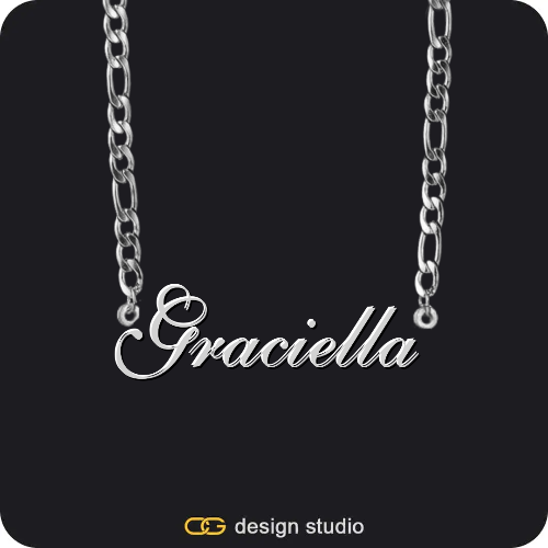 The Essential Name Necklace,Item Personalization