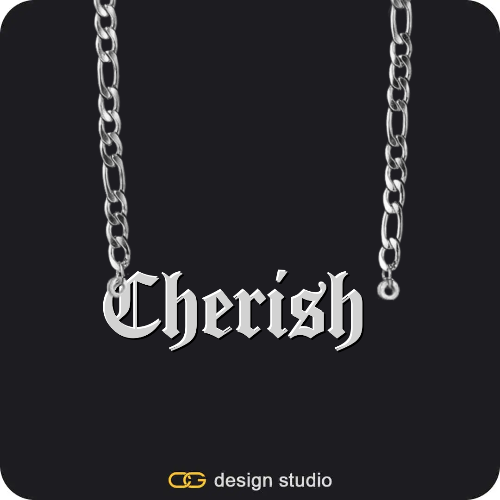 The Essential Name Necklace,Item Personalization