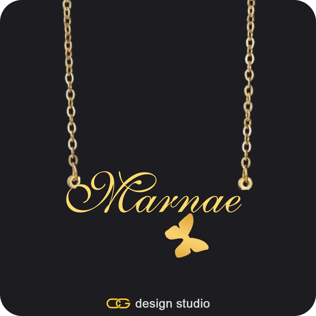Custom Photo Pendant - Gold / Circle (3 cm) / Rope,The Essential Name Necklace: Charm