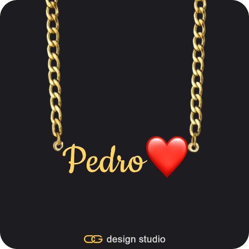 The Essential Name Necklace: Cuban chain