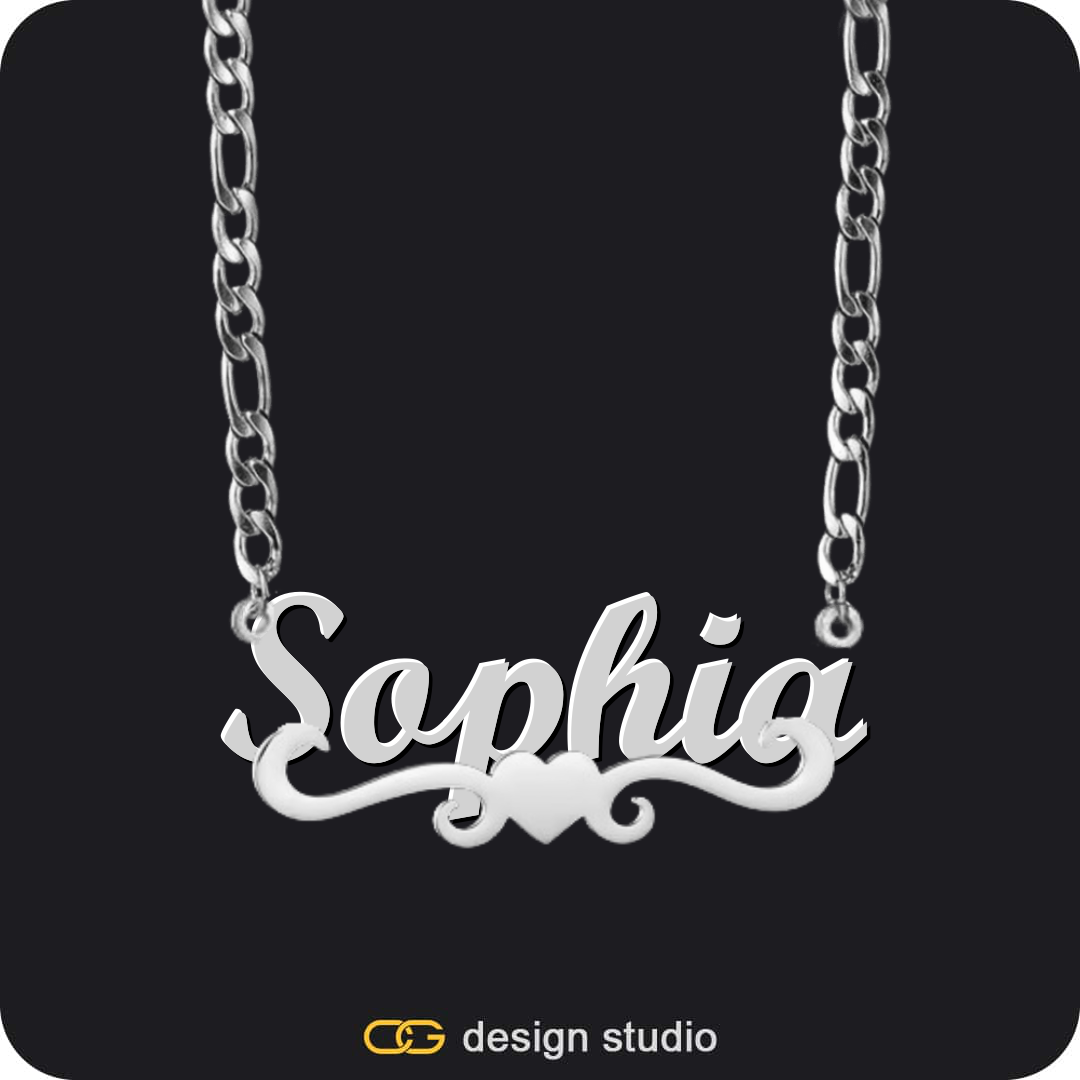 The Essential Name Necklace: Underline,Item Personalization