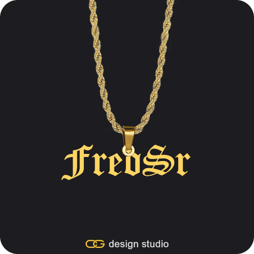 The Essential Name Necklace: Looped,Item Personalization