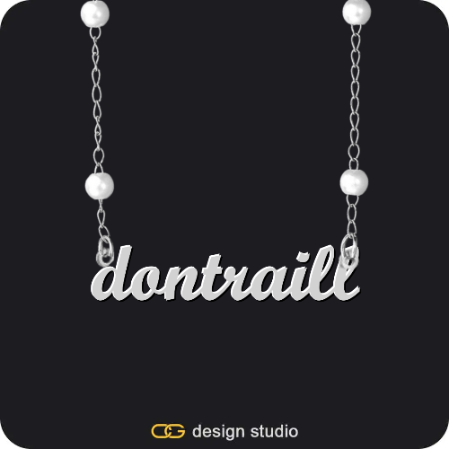 The Essential Name Necklace,Item Personalization