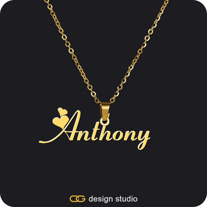 Rectangle Initial necklace - Z,The Essential Name Necklace,The Essential Name Necklace