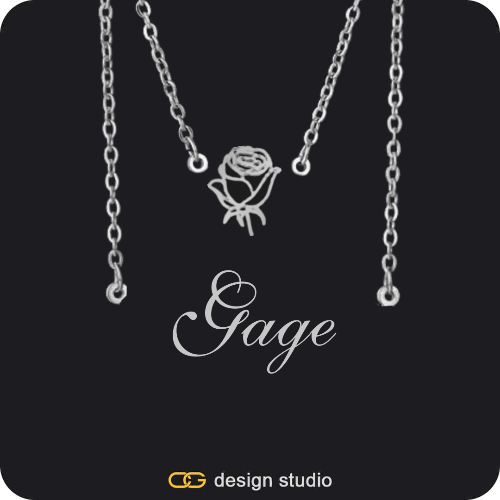 The Essential Name Necklace: Double Layer