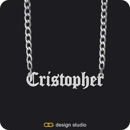 The Essential Name Necklace,Item Personalization