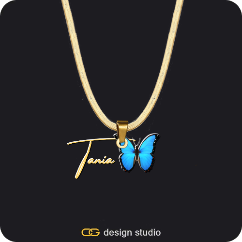 The Premier Script Name Necklace