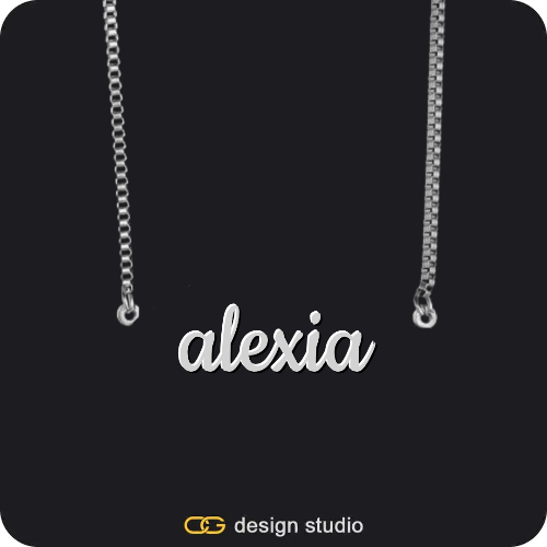 The Essential Name Necklace,Item Personalization