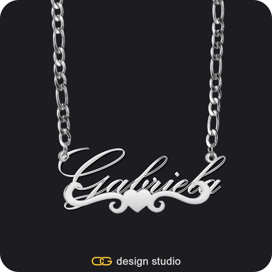 The Essential Name Necklace: Underline,Item Personalization